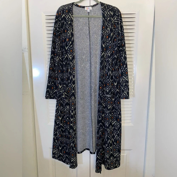 LuLaRoe Sarah Cardigan Black - Picture 1 of 6